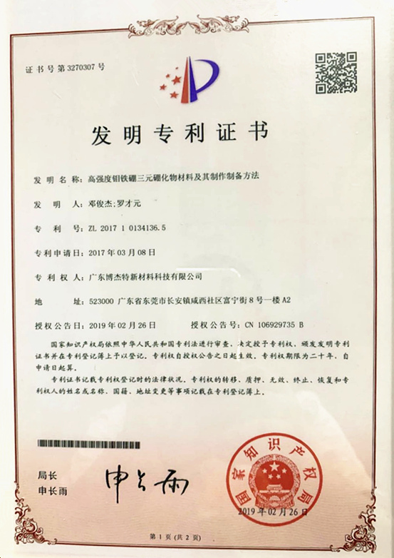 patent for invention